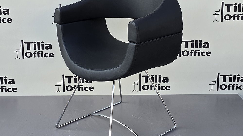 Vera Kuaför Tarama Çalışma Bekleme Koltuğu Krom Tel Ayak